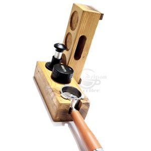 استند چوبی باریستا – نظم‌دهنده حرفه‌ای ابزار اسپرسوساز